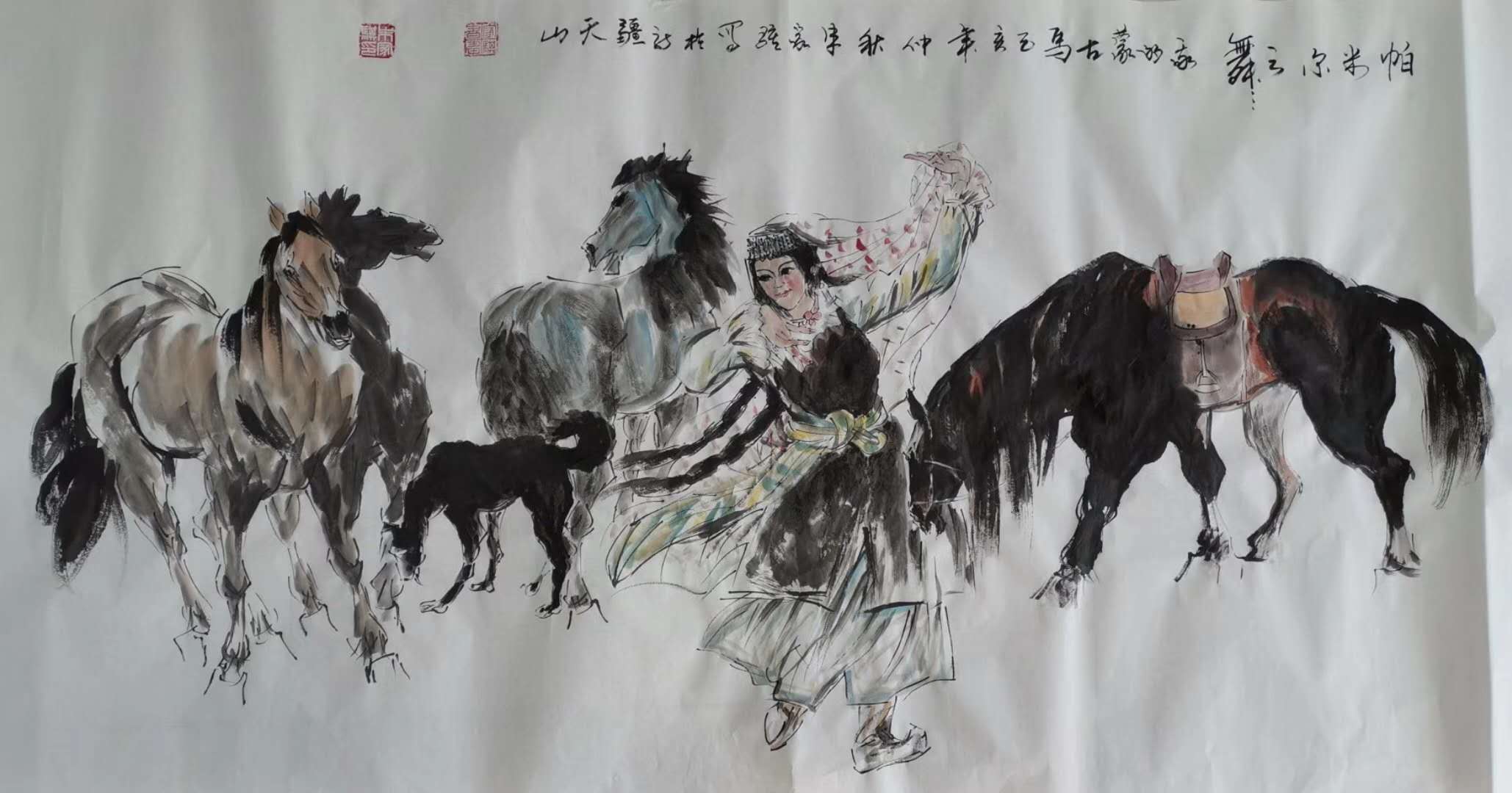 朱家骐老师美术品